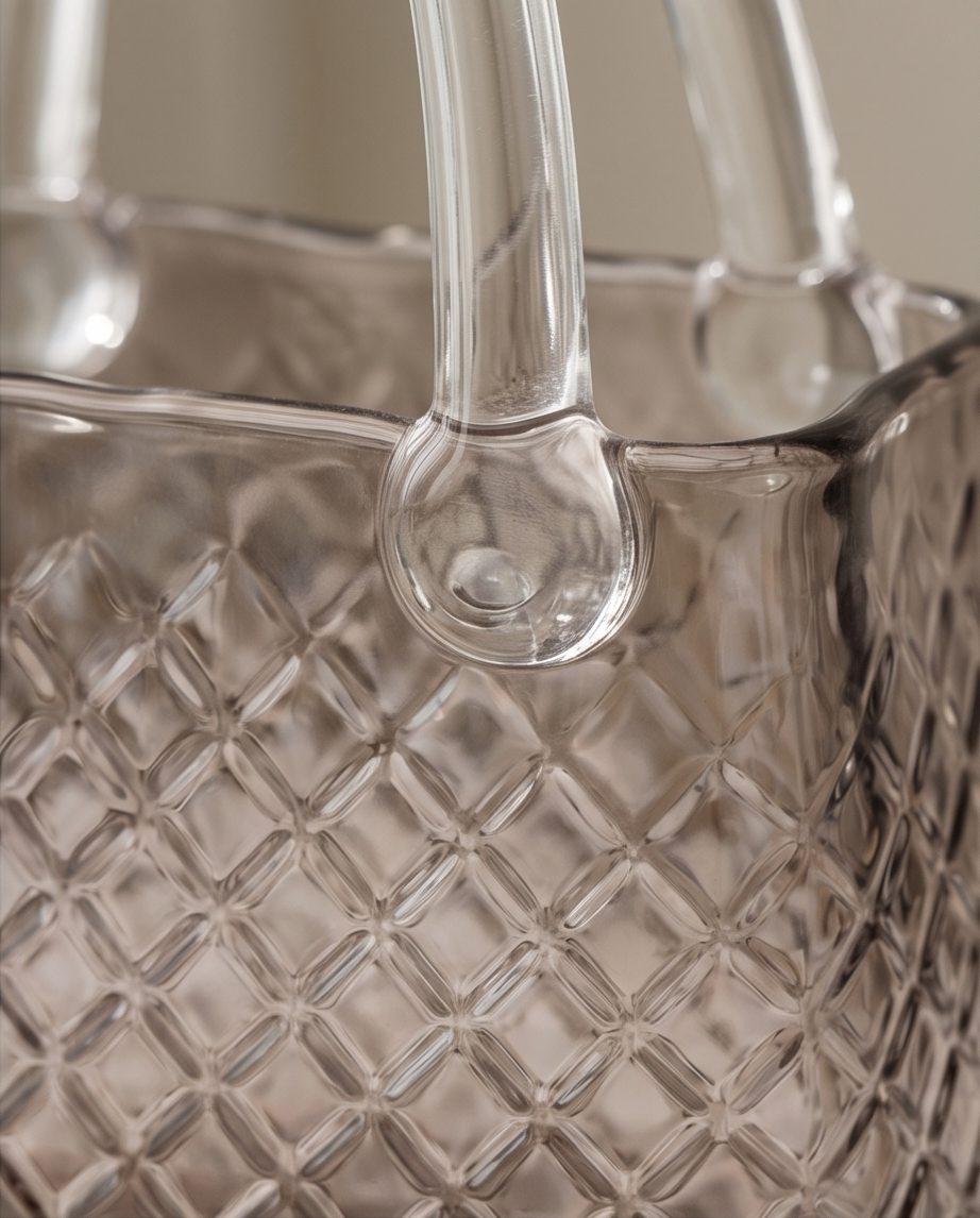 Noir  Elegance Vase / Siyah Zarafet Vazo