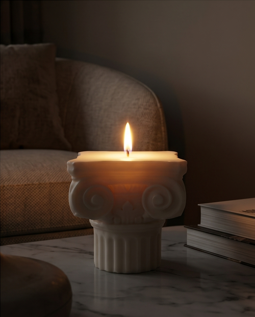 Aurelia Form / Aurelia Antik Desenli Mum